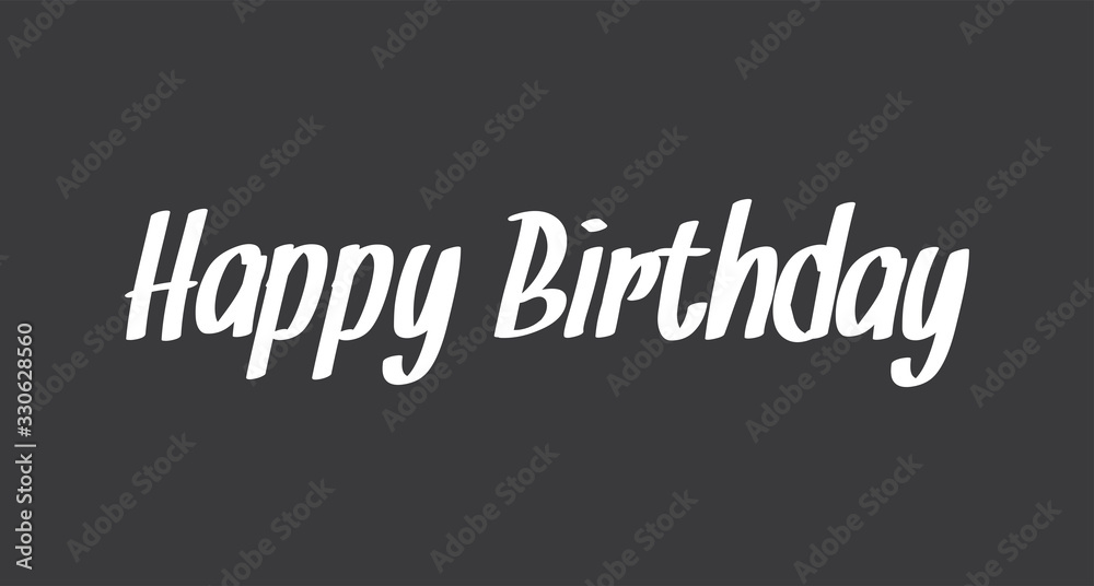 Fototapeta premium Happy birthday