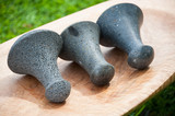 Poi Pounder, Pohaku, lava rock, tools to make poi, taro