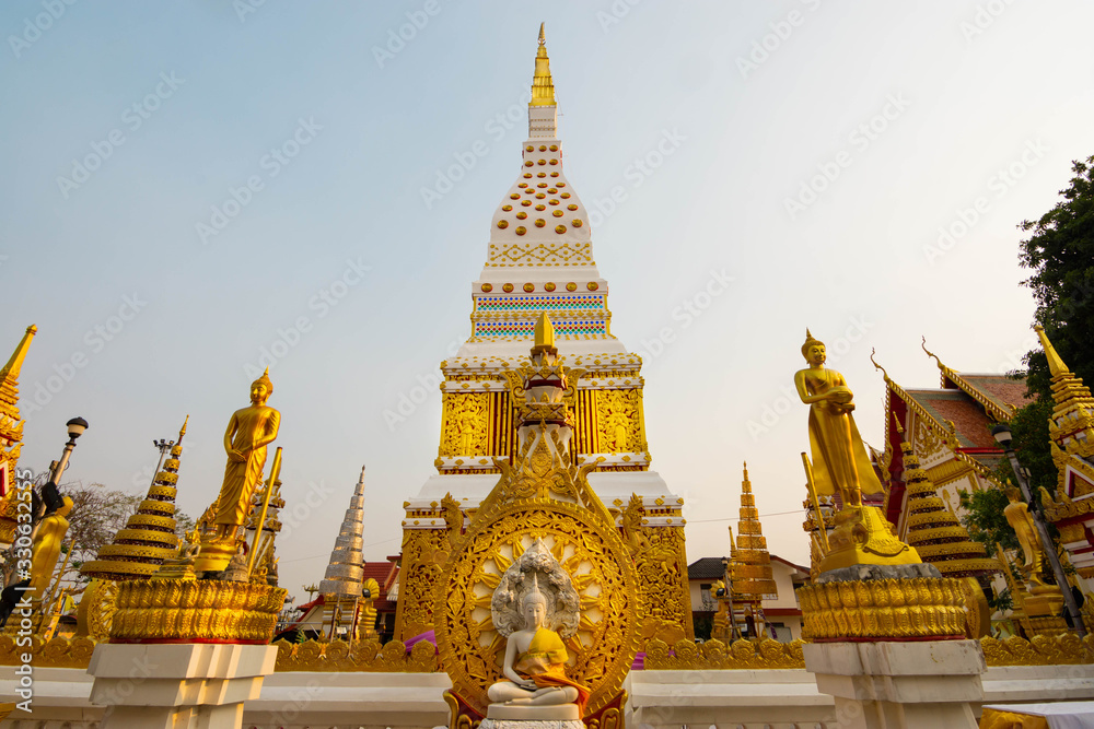 Fototapeta premium Buddha images, symbols or representations of the Buddha and Buddhism