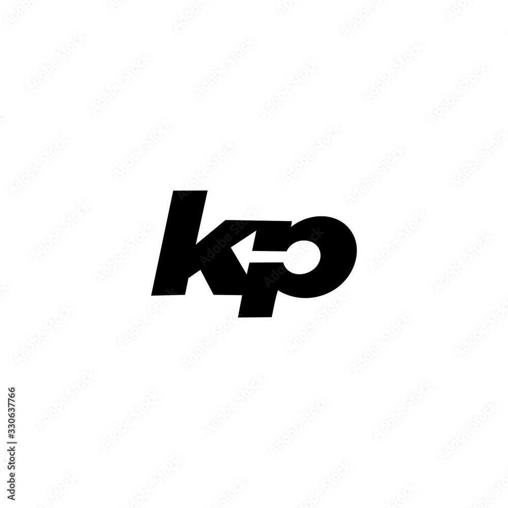 KP K P Letter Logo Design Vector Template KP K P Letter Logo Design Vector Template