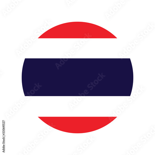 Thailand flag in glossy round button of icon. flag logo of Thailand emblem isolated on white background, Thailand national concept sign, Vector illustration. Free Download Thailand flag in glossy round button of icon. flag logo of Thailand emblem isolated on white background, Thailand national concept sign, Vector illustration. - GFXLoad