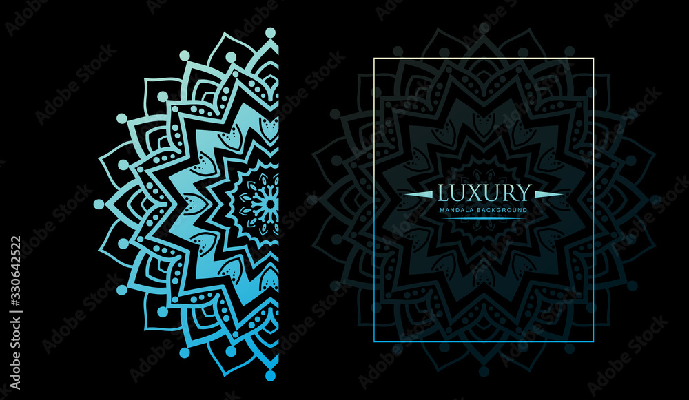 Fototapeta premium vector mandala background