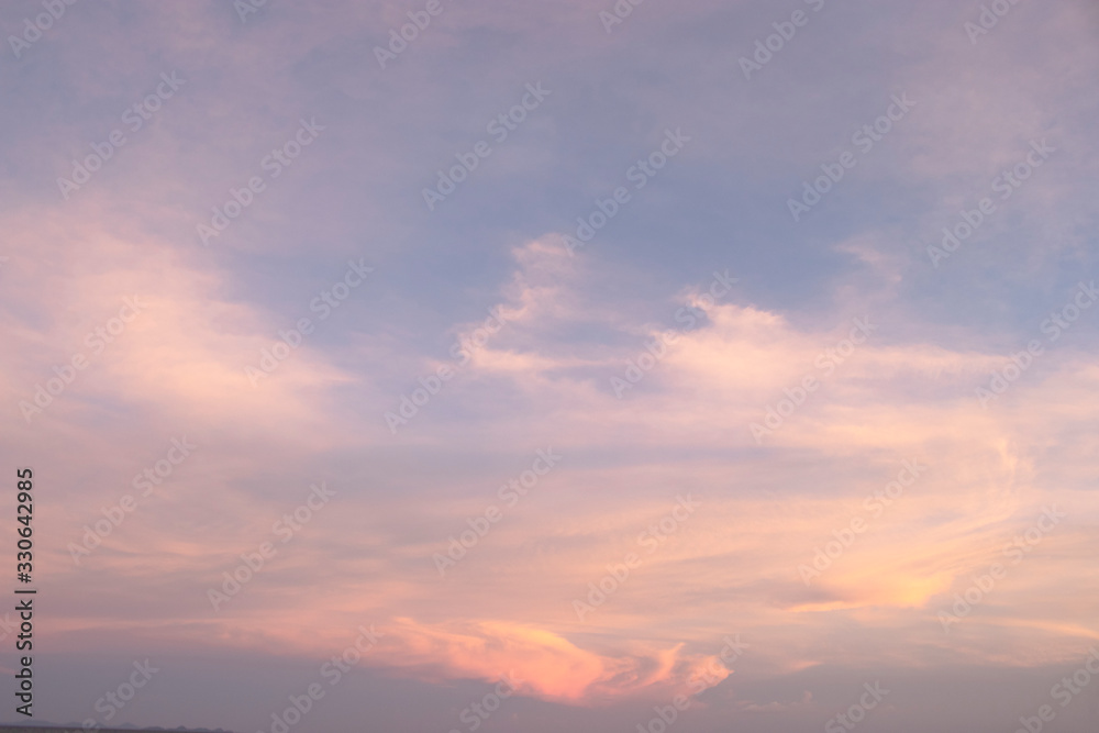 ฺิBeautiful Blue sky background with clouds