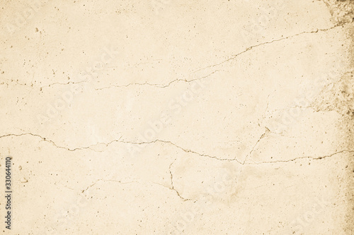 Cream concreted wall for interiors or outdoor exposed surface po © Phokin