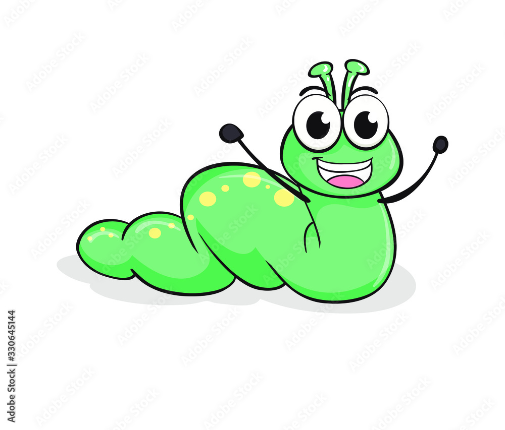 Naklejka premium ladybug on white background