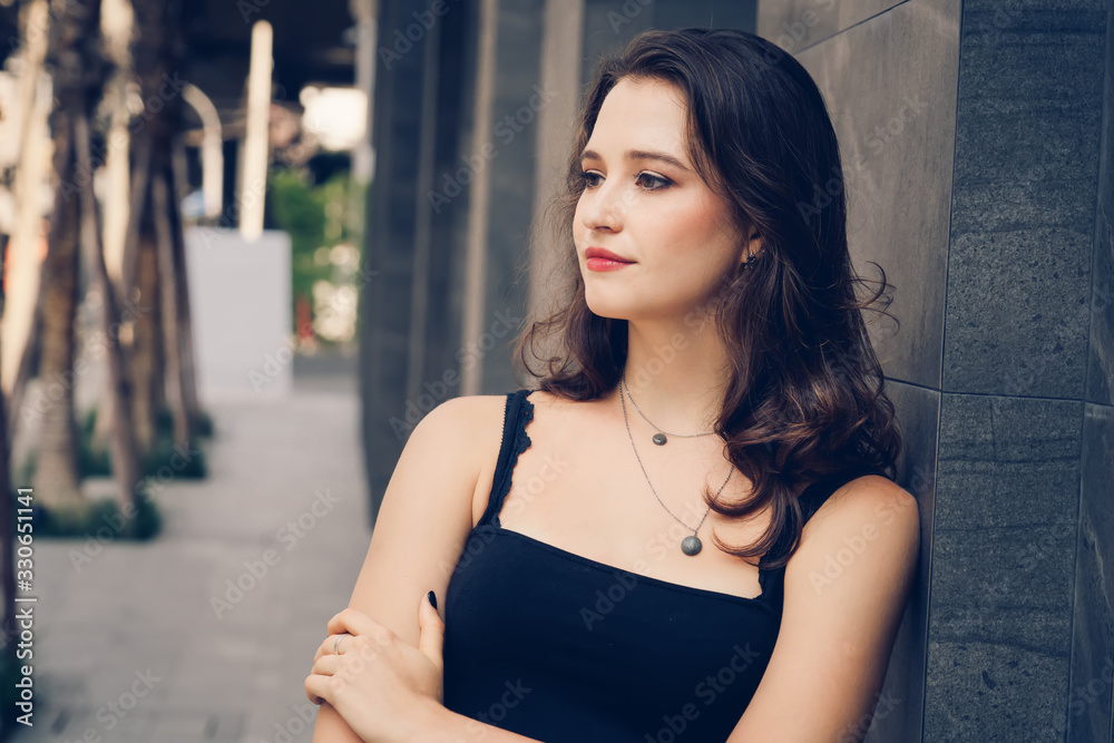 Portrait of business woman relax in office.Happy workplace. Portrait of business woman relax in office.Happy workplace.
