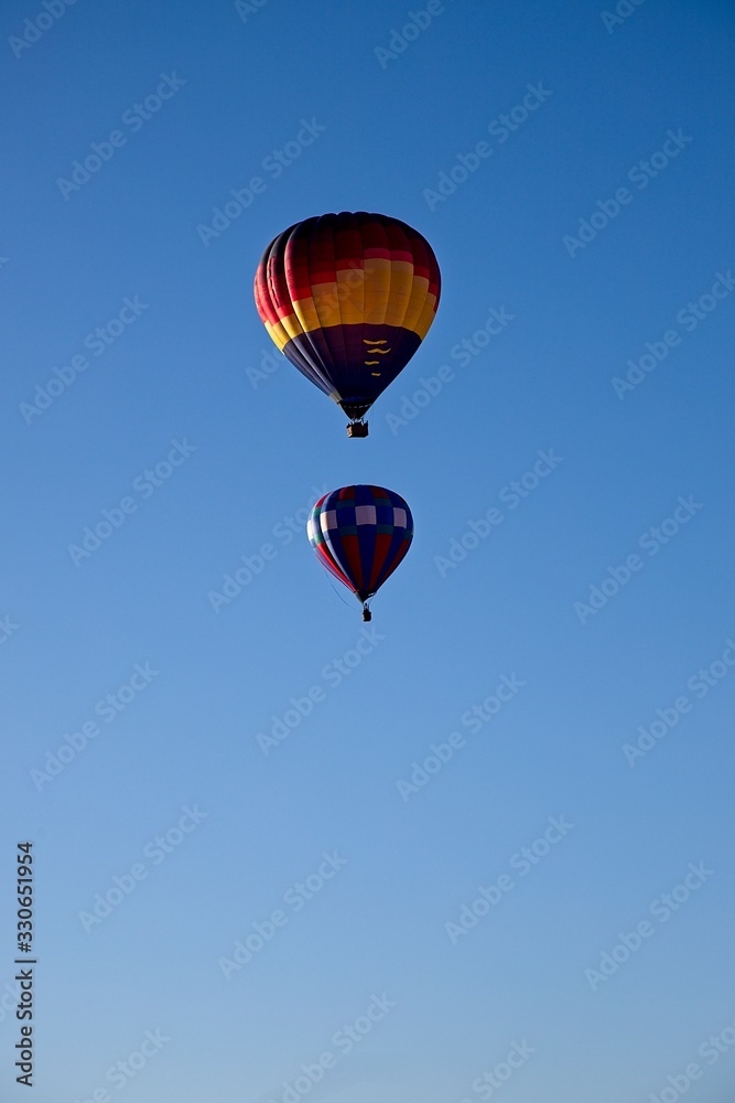 Obraz premium The ballon event almost didn't happen. The winds were cancelled most of the weekend and I was busy making alternate plans so my weekend trip wouldn't be a loss. The final morning the day was beautiful
