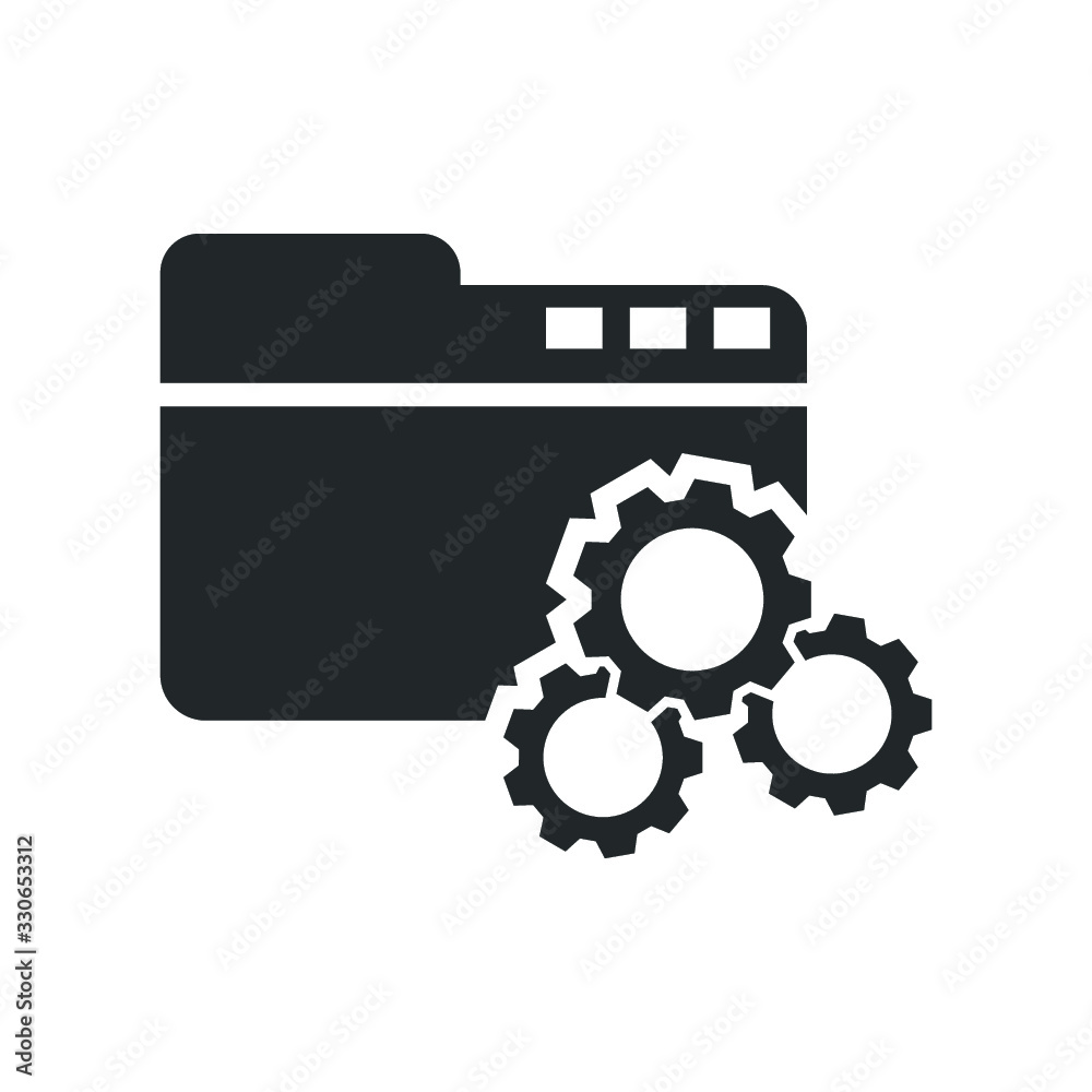 Folder Setting Icon Folder Setting Icon