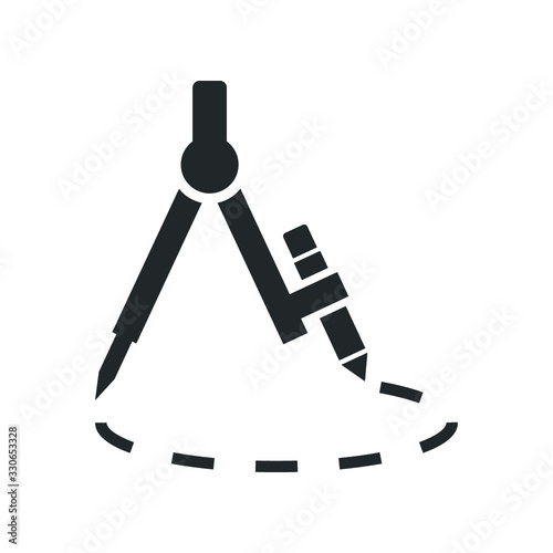 Compass, direction icon