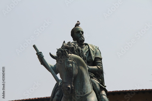 Equestrian Monument of Cosimo I - Close View