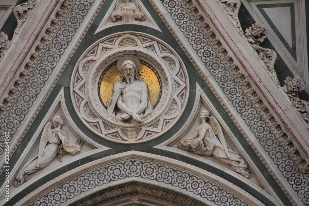 Jesus - Florence Cathedral in Italy