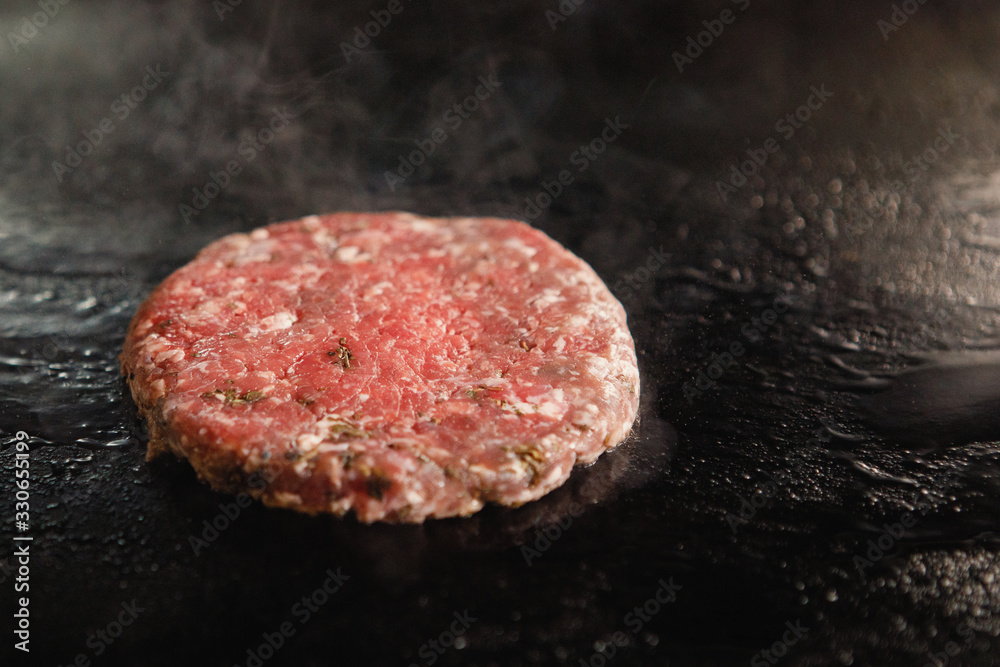Burger is fried. Burger is fried.
