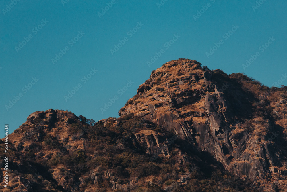View of the mountains in Mount Abu, Rajasthan, India