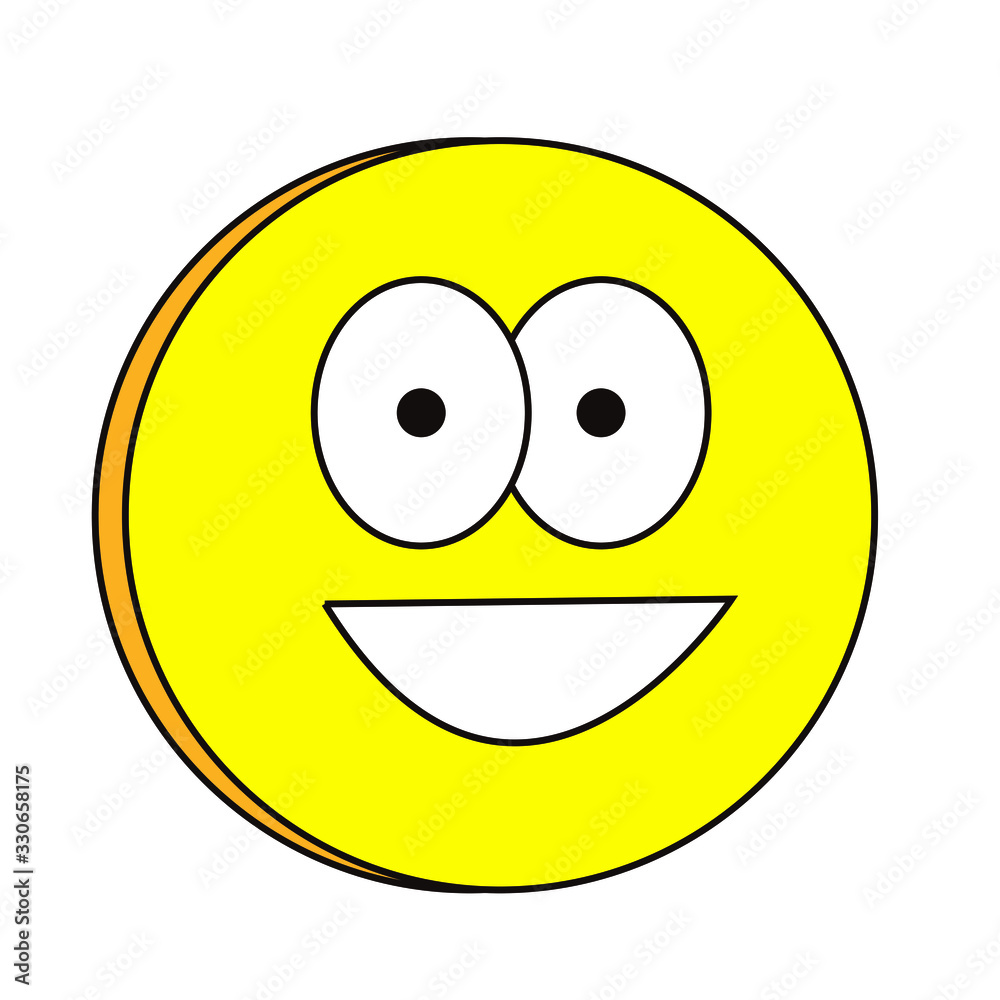 Fototapeta premium emoticon sonrisa