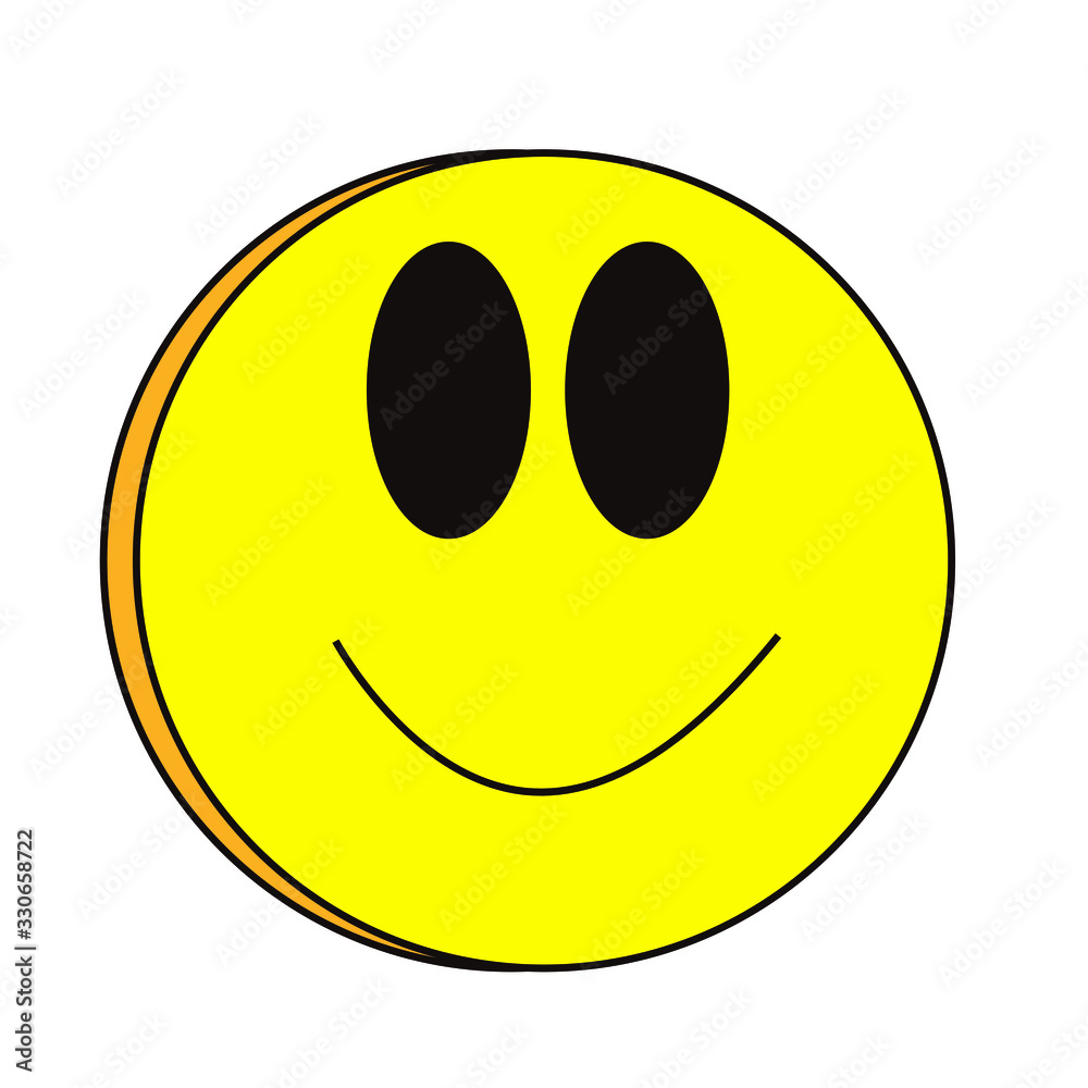 Fototapeta premium emoticon sonrisa