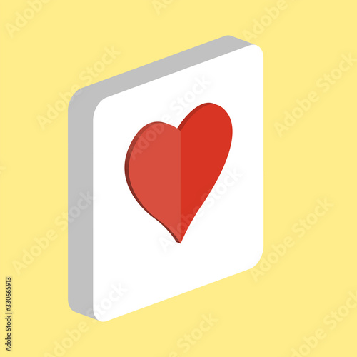 Heart computer symbol