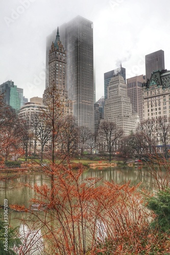 central park in new york city photo