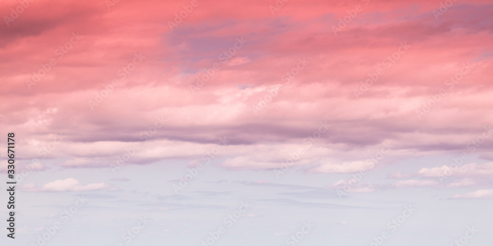 Colorful cloudy sky at early evening Colorful cloudy sky at early evening