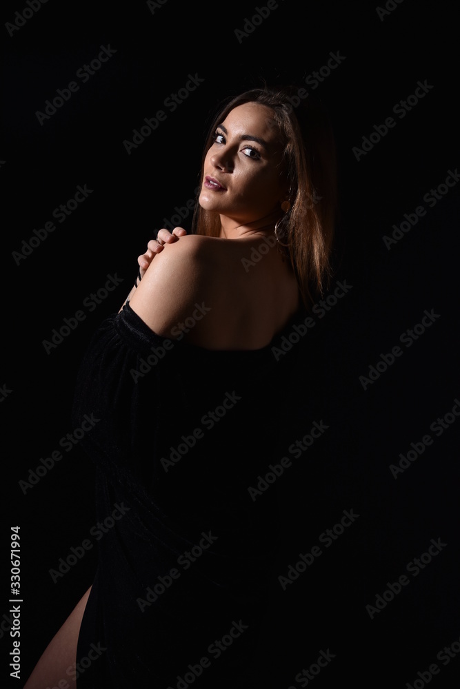 Sublime modèle photo qui pose 