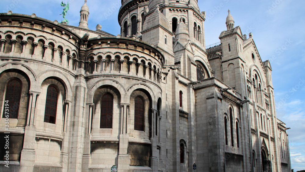 sacre-coeur basilica in paris (france)