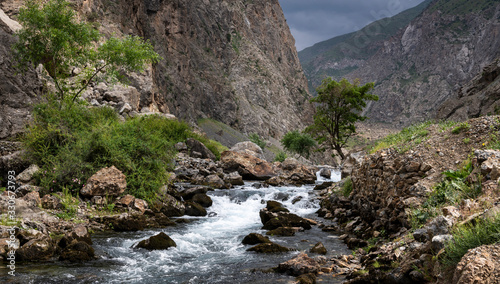 Panjakent Wild River Tadzjikistan