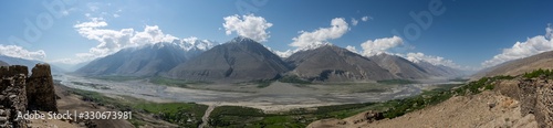 Fototapeta Naklejka Na Ścianę i Meble -  Panorama Wakhan Corridor Yamchun