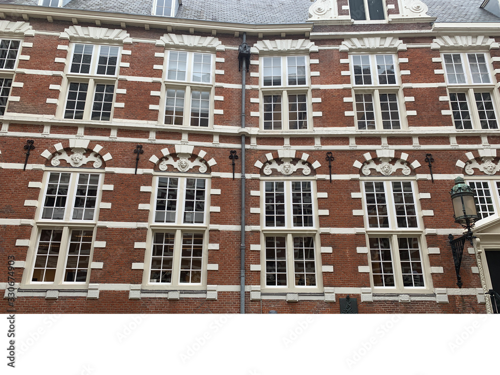 Fototapeta premium Famous Building with Many Windows