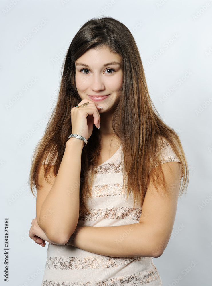 Portrait of beautiful girl Portrait of beautiful girl