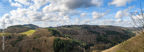 Panorama der Eifel bei Volkesfeld