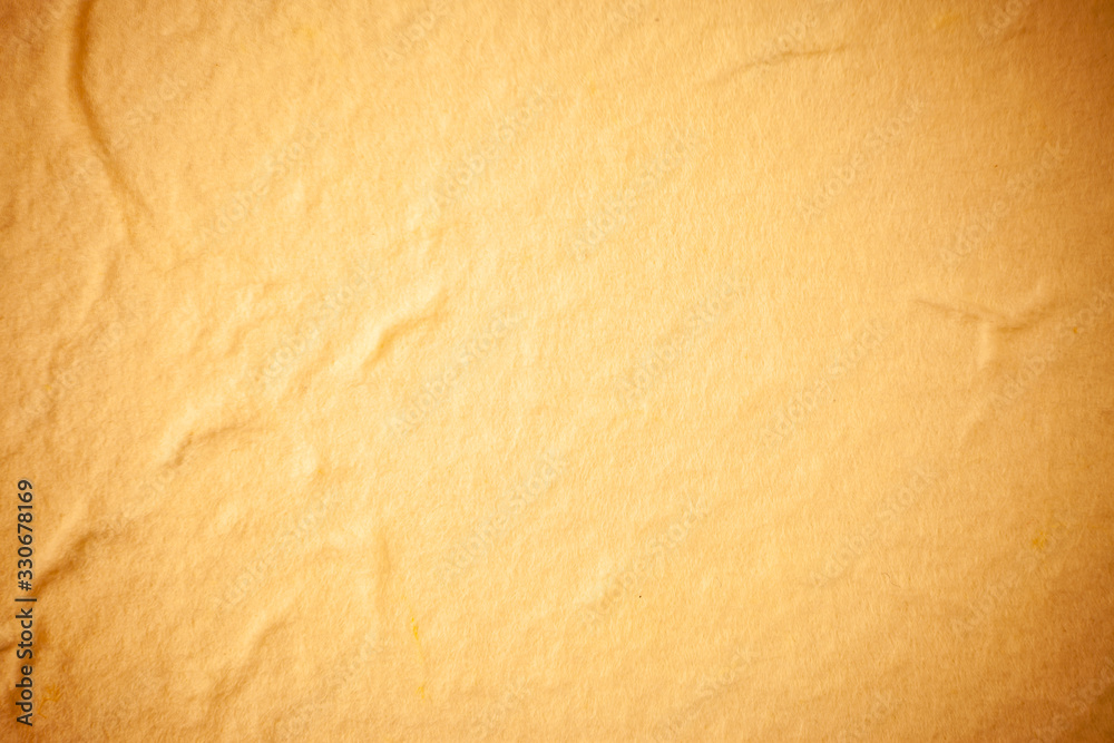 Obraz premium Yellow Mulberry paper background.