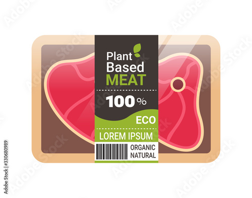 Plant based vegetarian steak
