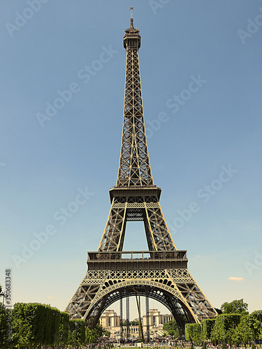 Beautiful View of Eiffel Tower © media