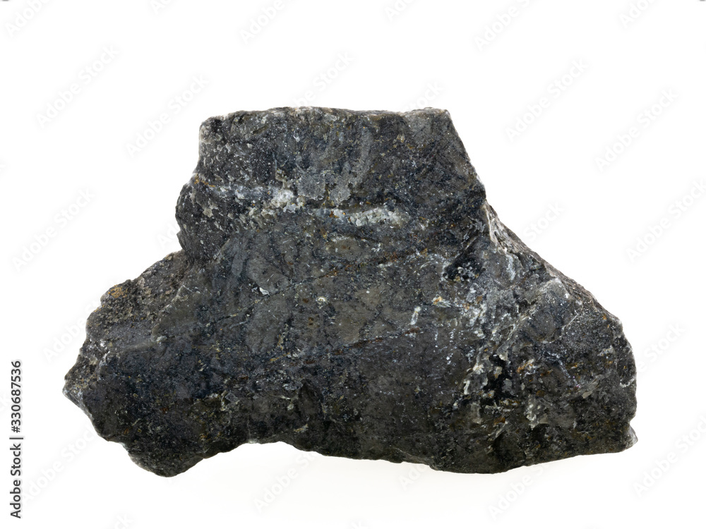 Fragment of granite isolated on white background, Clipping path. Fragment of granite isolated on white background, Clipping path.