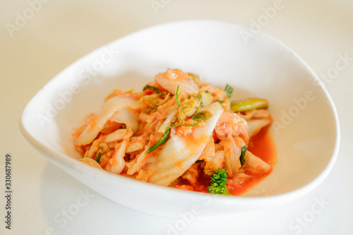 Kimchi, spicy food