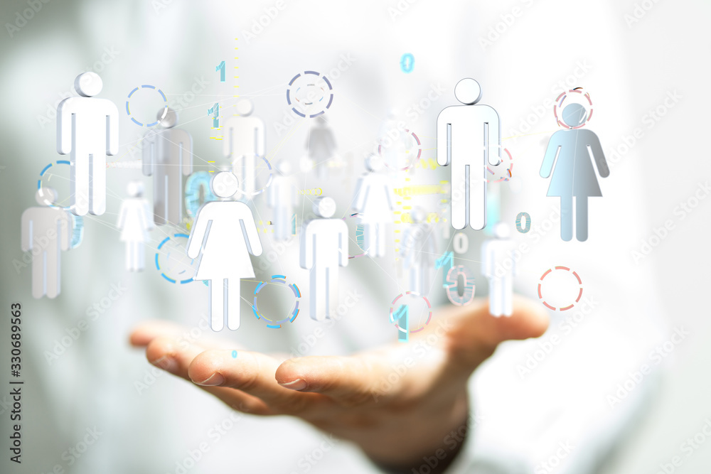 Social Media Communication Internet Network 3d Social Media Communication Internet Network 3d