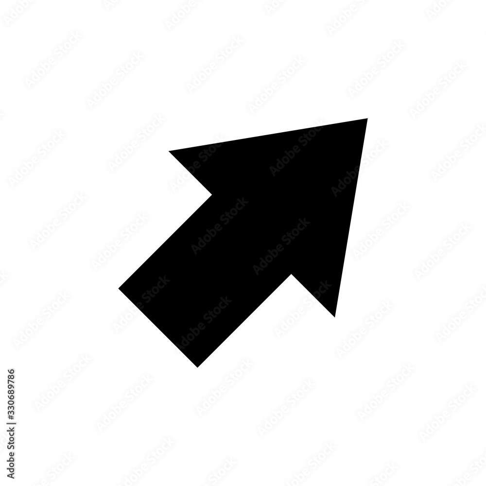 arrow - direction icon vector design template arrow - direction icon vector design template