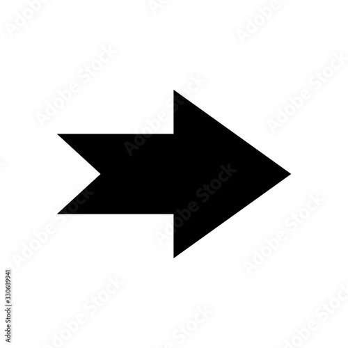 arrow - direction icon vector design template