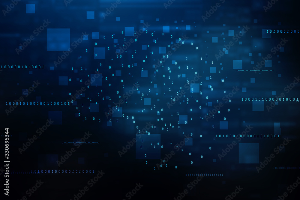 2d illustration Abstract futuristic electronic circuit technology background 2d illustration Abstract futuristic electronic circuit technology background