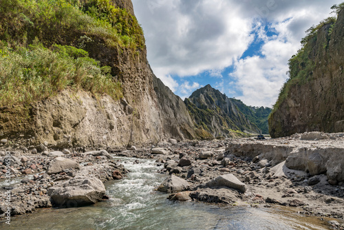 Valley near Pinatubo volcano, Philippines photo