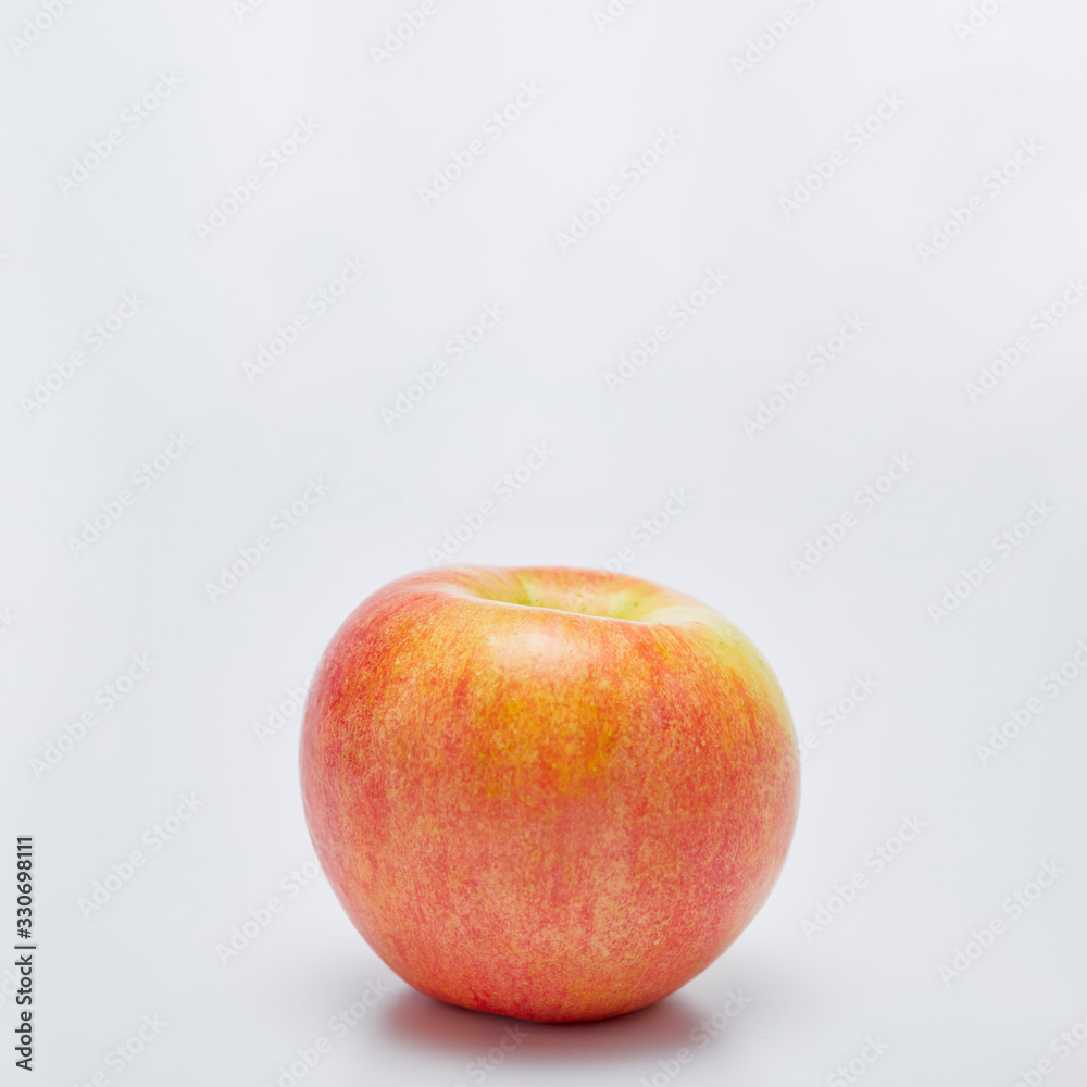 Fresh red apple isolated on white background Fresh red apple isolated on white background