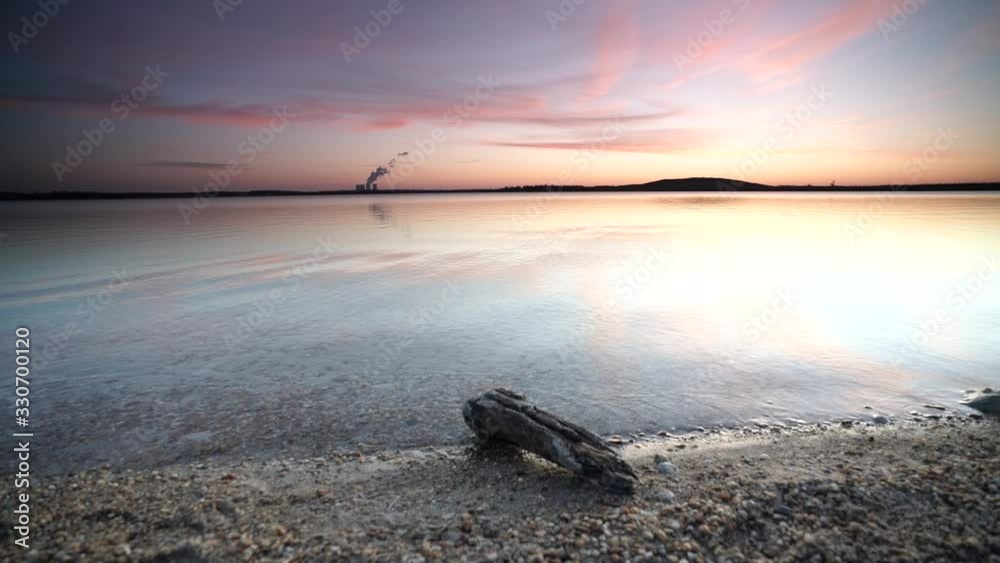 Abends am See