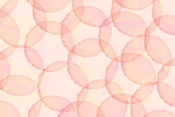 Rideaux Rose clair patrons 背景　水彩  © akiyoko