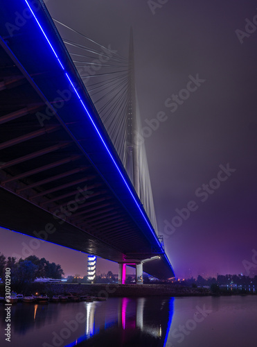 Bridge in the night