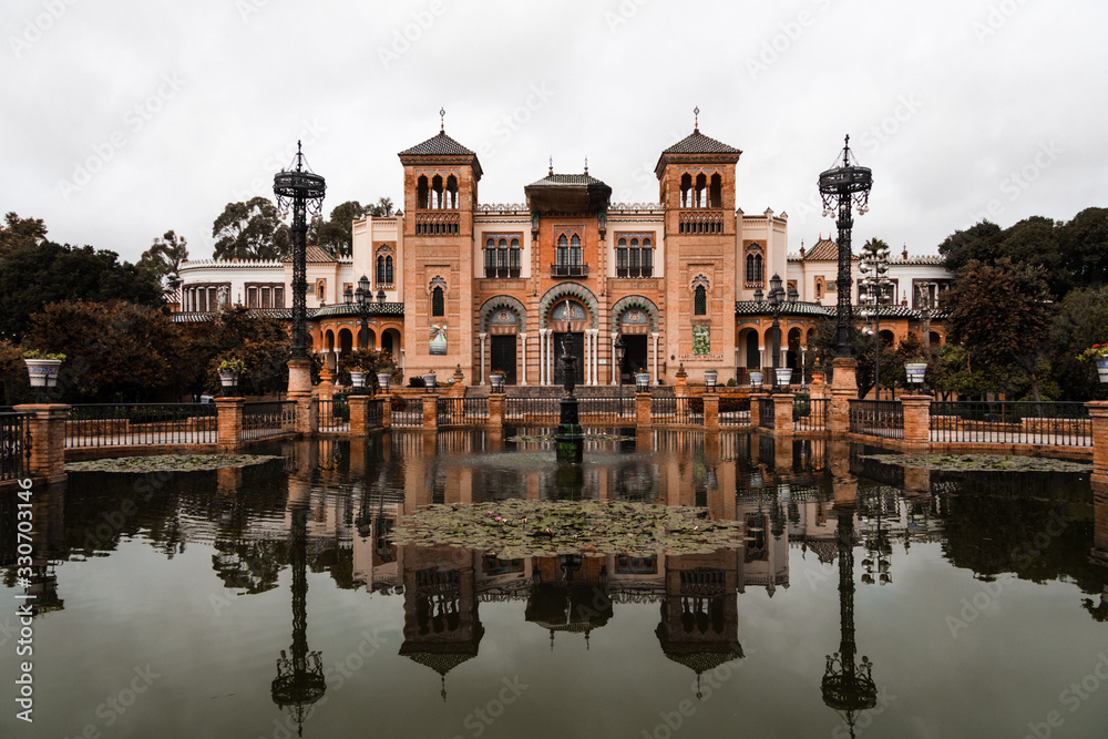 Old building in Seville, Spain 