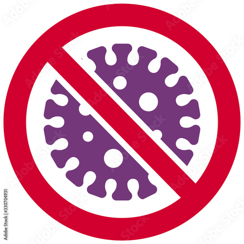 Corona virus (covid-19 ) / flu / influenza prevention vector icon illustration