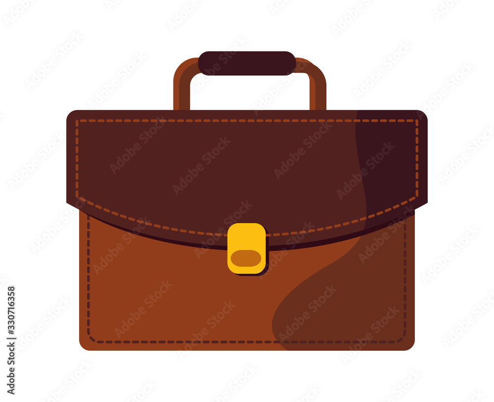 men leather bag briefcase for business vector men leather bag briefcase for business vector