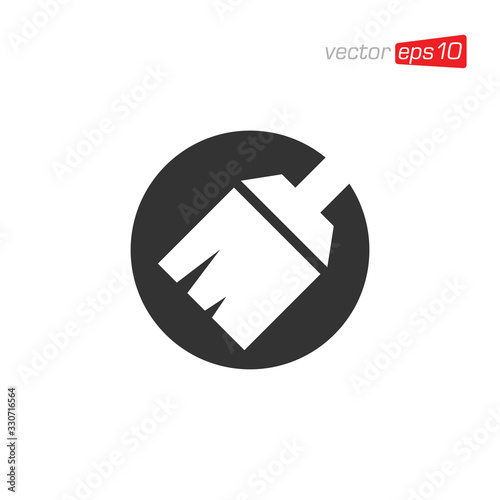 Free Download Paint Brush Icon Design Vector - GFXLoad