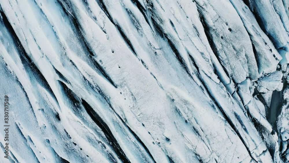 Flying Icelandic Vatnajokull National Park Iceland Drone