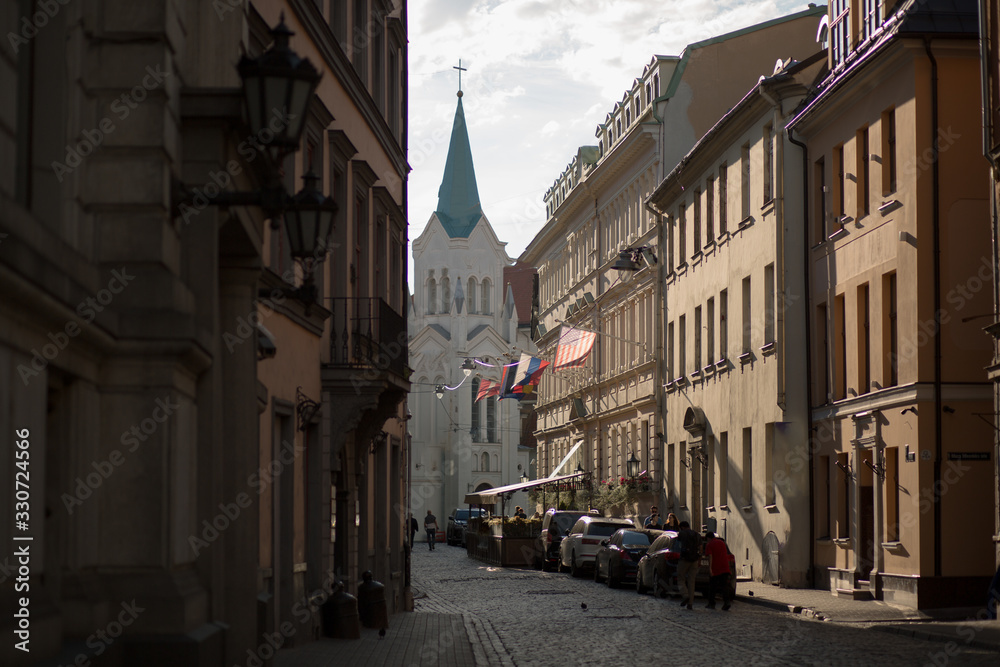Naklejka premium Riga