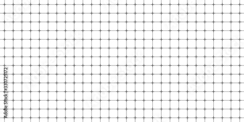 Lined paper with a seamless squared grid.
